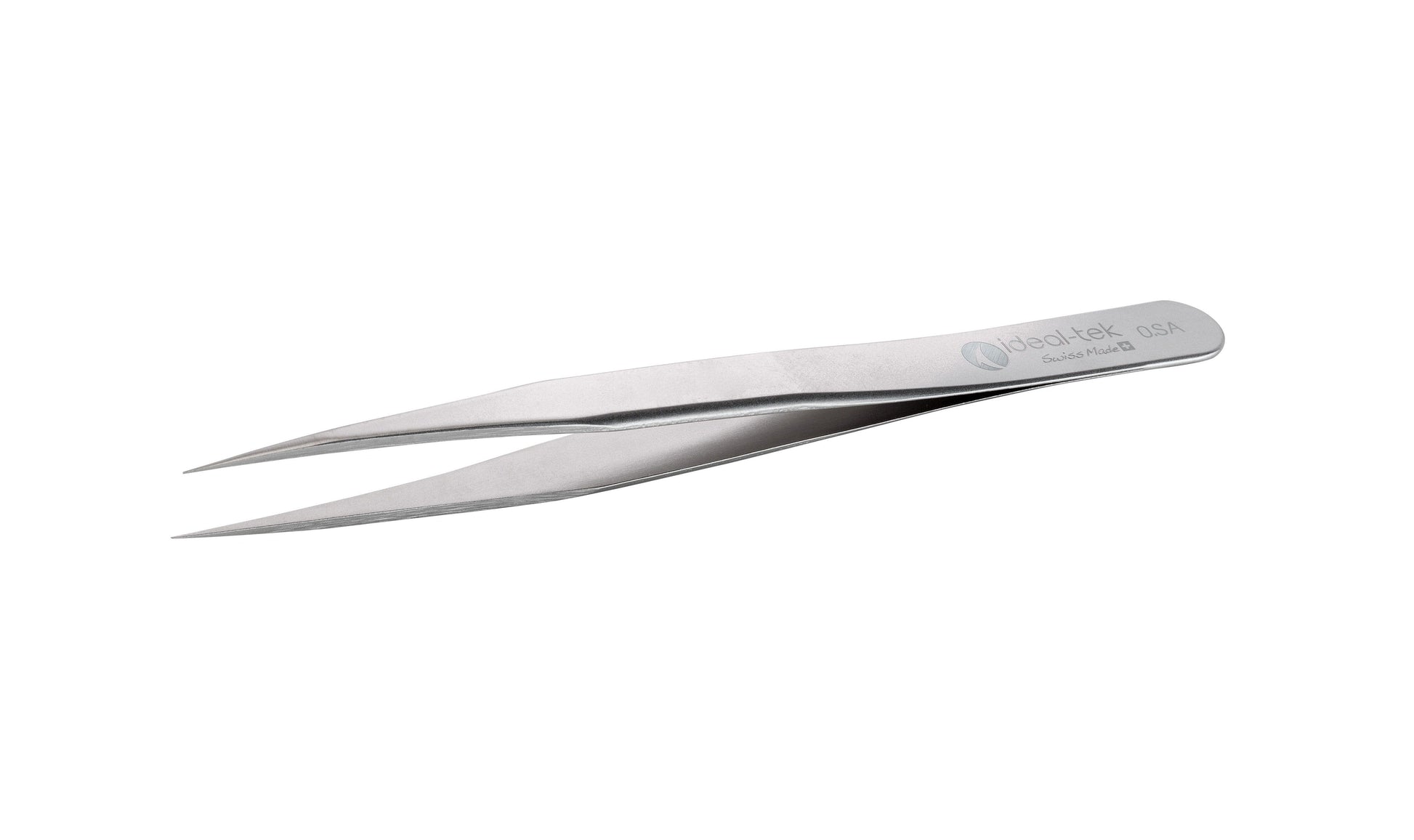 Ideal-Tek 0.SA.0 High Precision Tweezers, Stainless Steel 4.72"