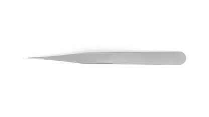 Ideal-Tek 0.SA.0 High Precision Tweezers, Stainless Steel 4.72"