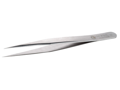 Ideal-tek 1.S.0 High Precision Tweezers, Style 1, Stainless Steel, 120mm-4.7″