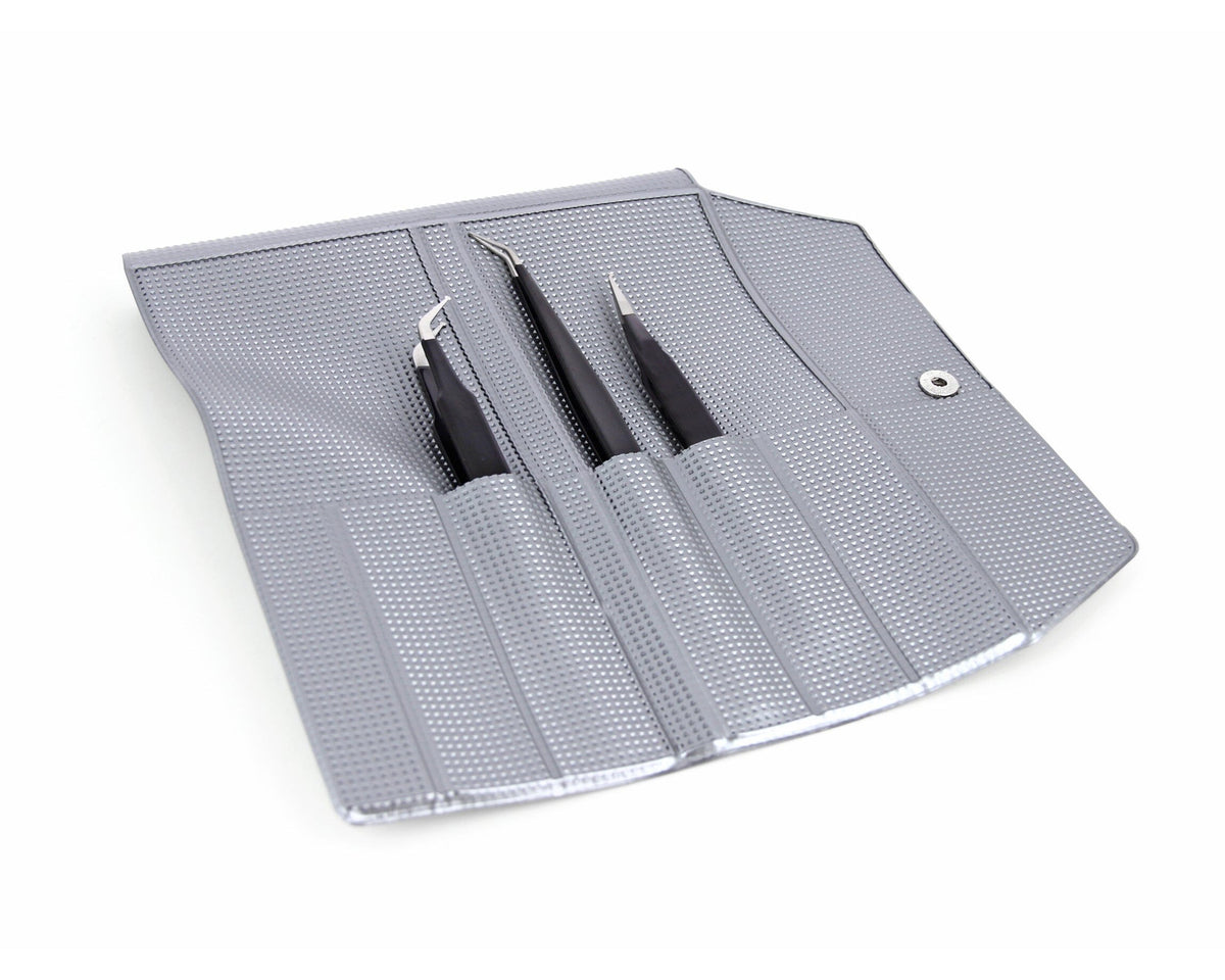 Ideal-tek 3-pc ESD Epoxy Coated Tweezer Kit – 775 – SM103 – SM104 – Swiss Made