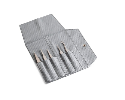 Ideal-tek 5-pc ESD Epoxy Coated Tweezer Kit – 00 – 2A – 3C – 5 – 7 – Made in Pakistan