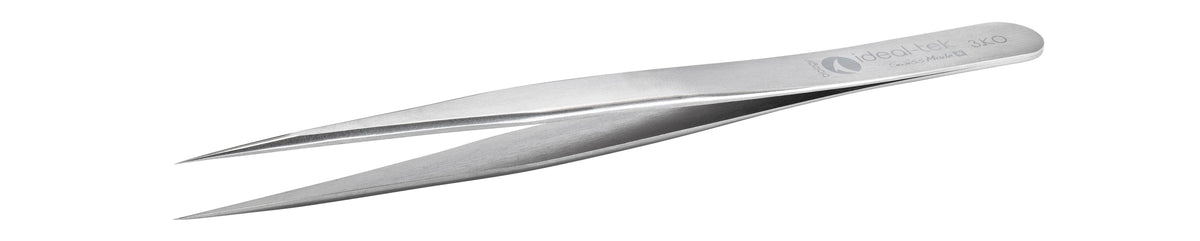 Ideal-tek Biology Tweezers – Style 3 – Cobalt Alloy – 120mm (4.7″) – Swiss Made
