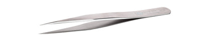 Ideal-tek Biology Tweezers – Style 3 – High-alloy Anti-Acid / Anti-Magnetic Stainless Steel – 120mm (4.7″) – Swiss Made