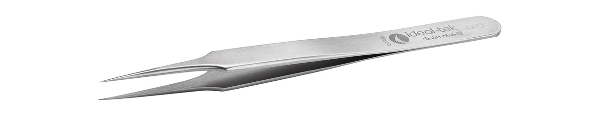 Ideal-tek Biology Tweezers – Style 4 – Cobalt Alloy – 110mm (4.3″) – Swiss Made
