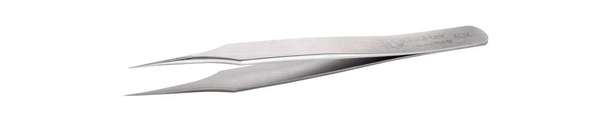 Ideal-tek Biology Tweezers – Style 4 – High-alloy Anti-Acid / Anti-Magnetic Stainless Steel – 110mm (4.3″) – Swiss Made
