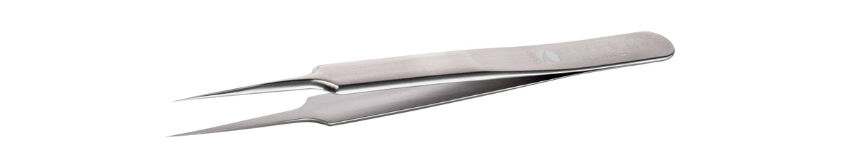 Ideal-tek Biology Tweezers – Style 5 – High-alloy Anti-Acid / Anti-Magnetic Stainless Steel – 110mm (4.3″) – Swiss Made