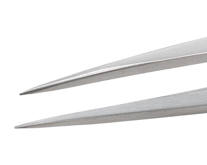 Ideal-tek Boley Tweezers – Style GG – Anti-Acid / Anti-Magnetic Stainless Steel – 130mm (5.1″) – Made in Italy