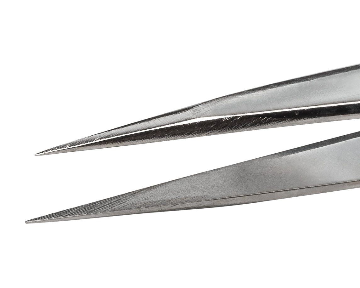 Ideal-tek Boley Tweezers – Style MM – Nickel plated – Carbon Steel – 125mm (4.9″) – Made in Italy