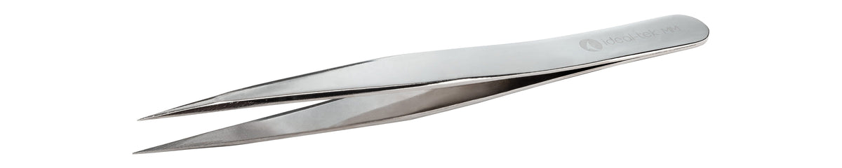 Ideal-tek Boley Tweezers – Style MM – Nickel plated – Carbon Steel – 125mm (4.9″) – Made in Italy