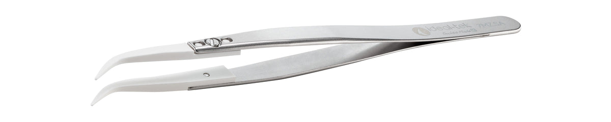 Ideal-tek Ceramic Tip Tweezers – Style 7 – Zirconia Tips A7MZ – 135mm (5.3″) – Swiss Made