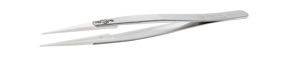 Ideal-tek Ceramic Tip Tweezers – Style 71 – Zirconia Tips A71MZ – 135mm (5.3″) – Swiss Made