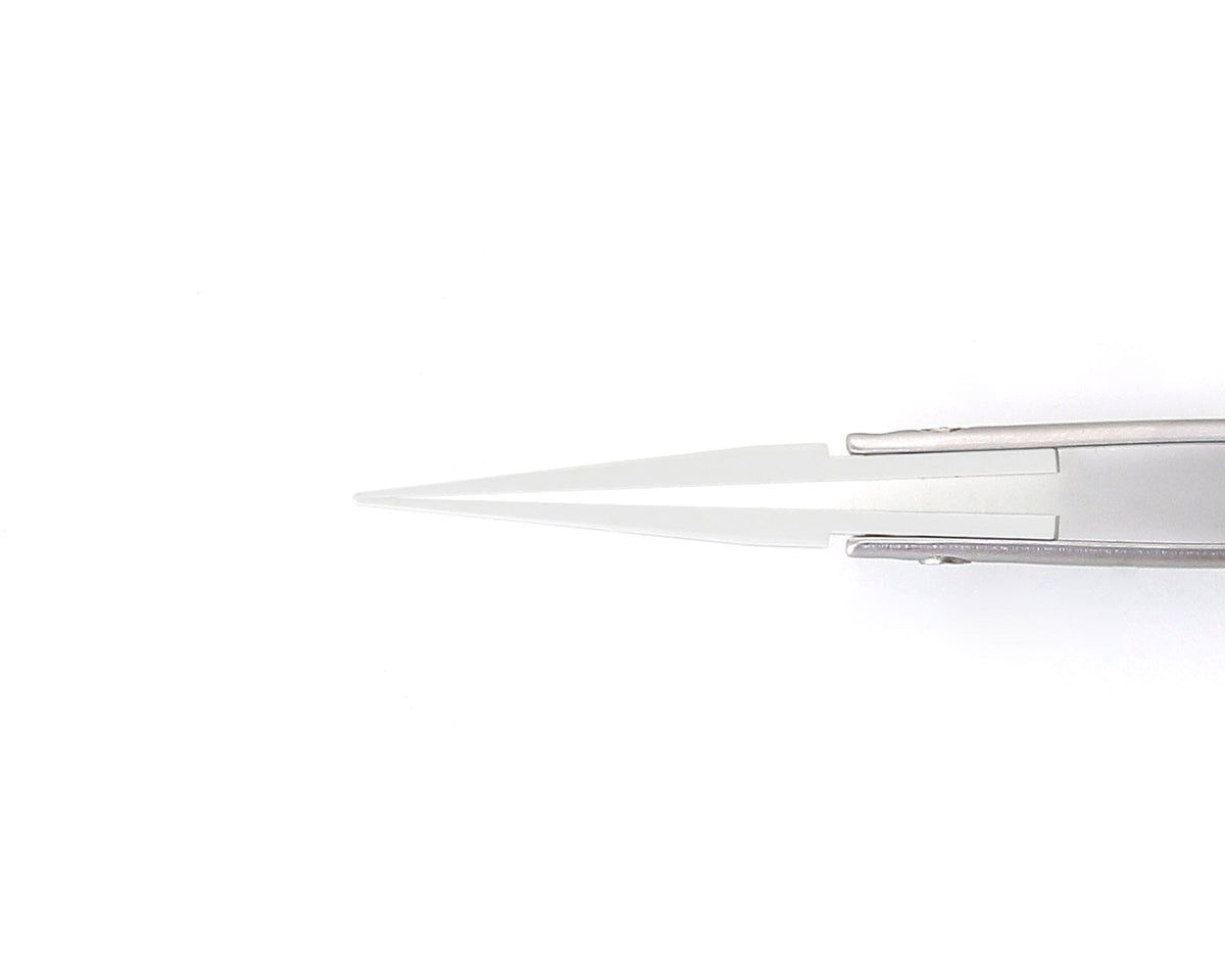 Ideal-tek Ceramic Tip Tweezers – Style 71 – Zirconia Tips A71MZ – 135mm (5.3″) – Swiss Made