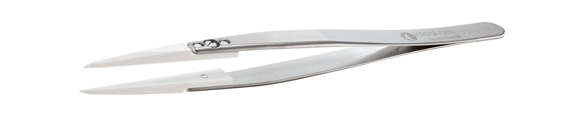 Ideal-tek Ceramic Tip Tweezers – Style 72 – Zirconia Tips A72MZ – 135mm (5.3″)' – Swiss Made