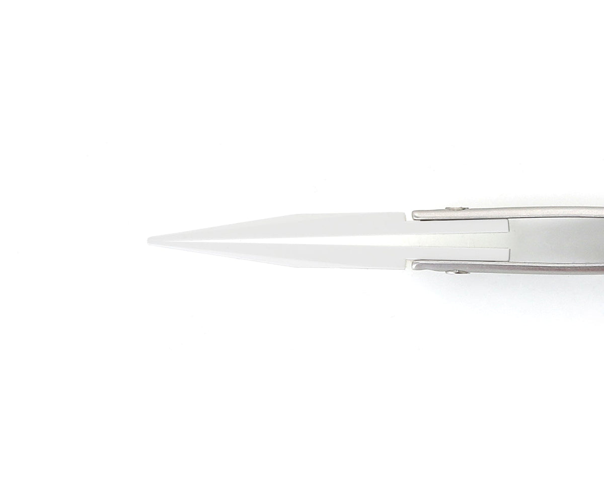 Ideal-tek Ceramic Tip Tweezers – Style 73 – Zirconia Tips A73MZ – 140mm (5.5″) – Swiss Made