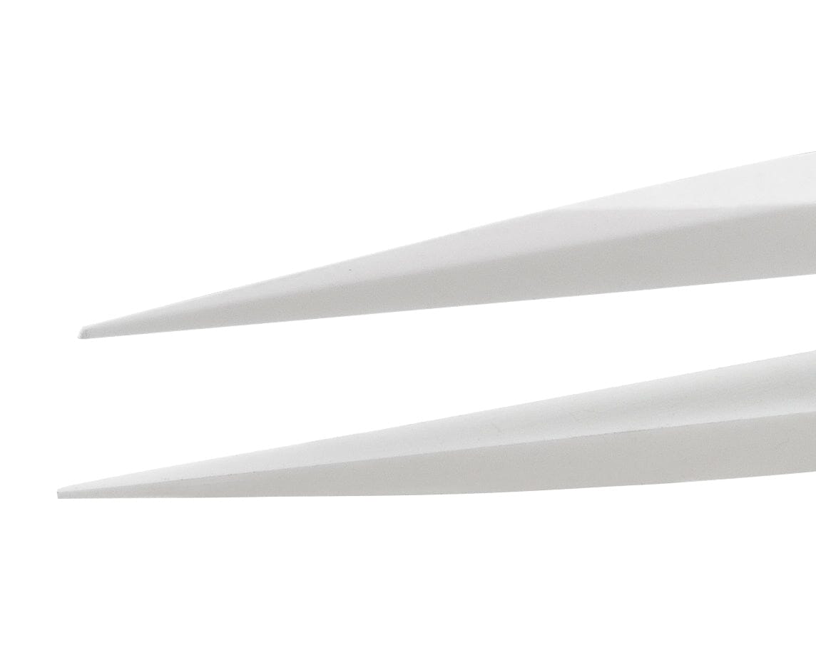 Ideal-tek Ceramic Tip Tweezers – Style 73 – Zirconia Tips A73MZ – 140mm (5.5″) – Swiss Made