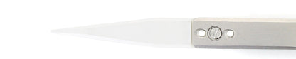 Ideal-tek Ceramic Tip Tweezers – Style 74 – Zirconia Tips A74MZ – 140mm (5.5″) – Swiss Made