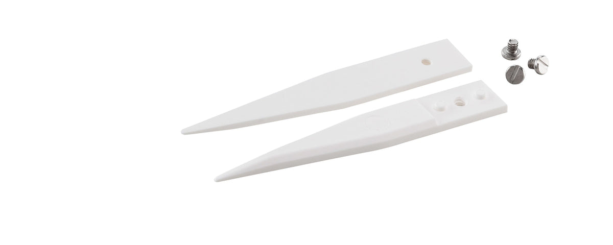 Ideal-tek Ceramic Tweezer Tips – Style 74 – Zirconia Tips for 74MZ.SA – 55mm (2.2″) – Swiss Made