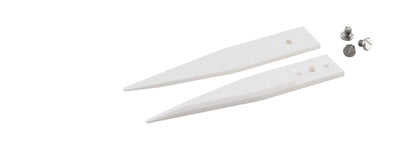 Ideal-tek Ceramic Tweezer Tips – Style 74 – Zirconia Tips for 74MZ.SA – 55mm (2.2″) – Swiss Made