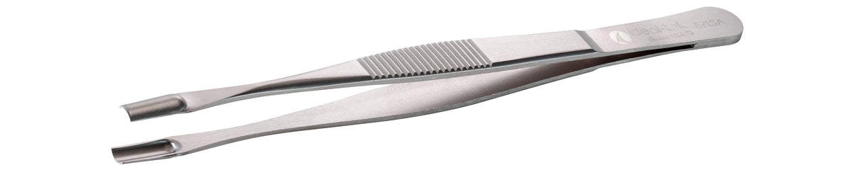 Ideal-tek Components Posit tweezers – Style 571 – Anti-Acid / Anti-Magnetic Stainless Steel – 145mm (5.7″) – Swiss Made