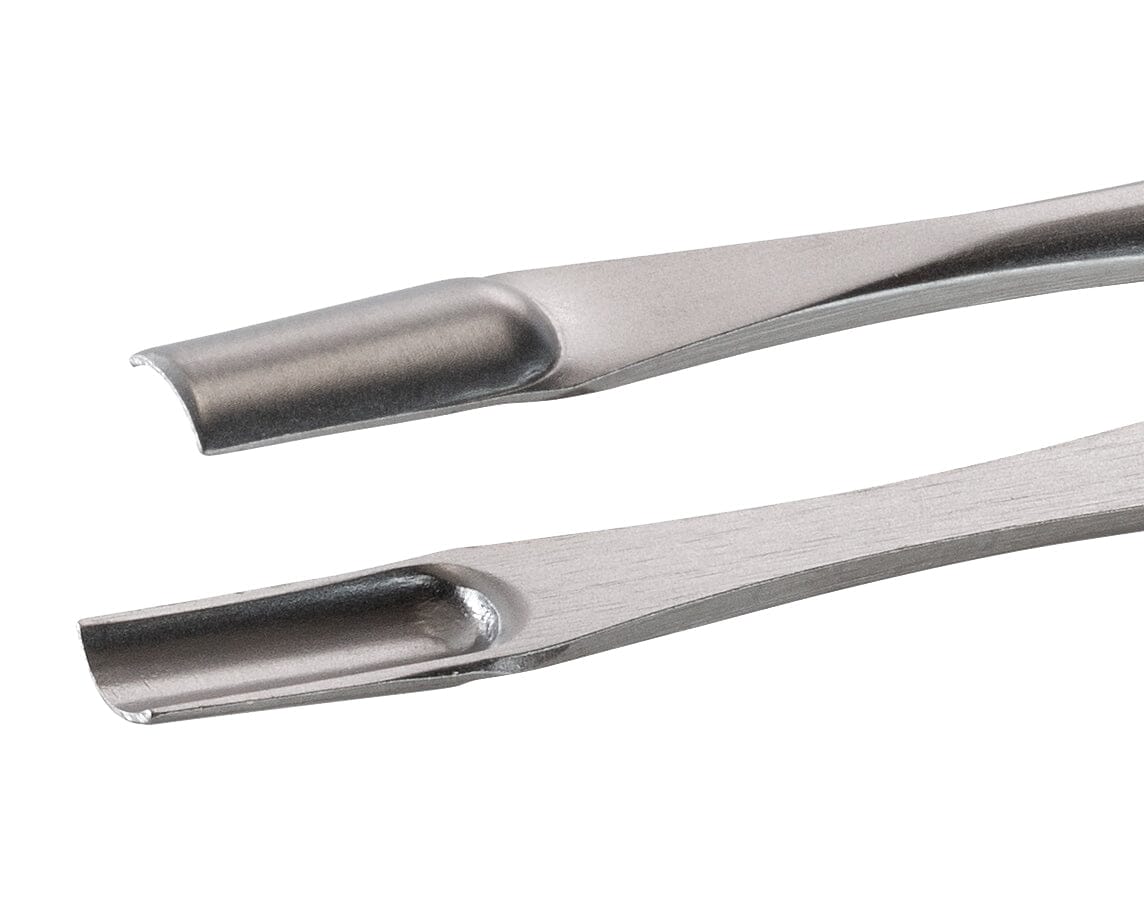 Ideal-tek Components Posit tweezers – Style 571 – Anti-Acid / Anti-Magnetic Stainless Steel – 145mm (5.7″) – Swiss Made