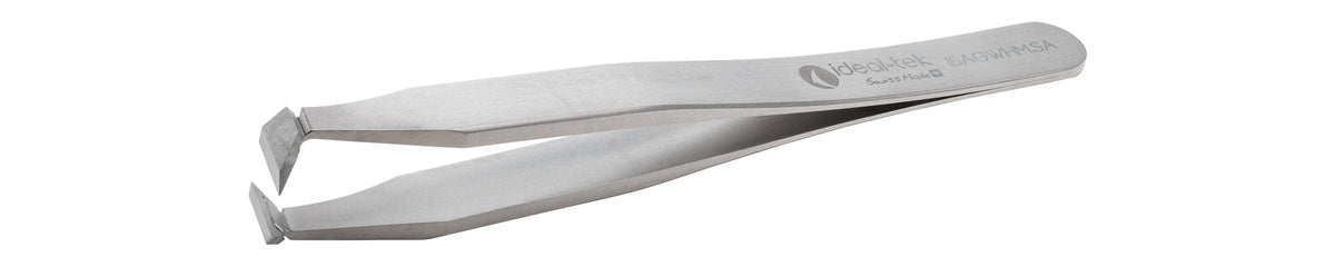 Ideal-tek Cutting Tweezers – Style 15AGHM – Anti-Magnetic Stainless Steel – Tungsten Tips – 115mm (4.5″) – Swiss Made