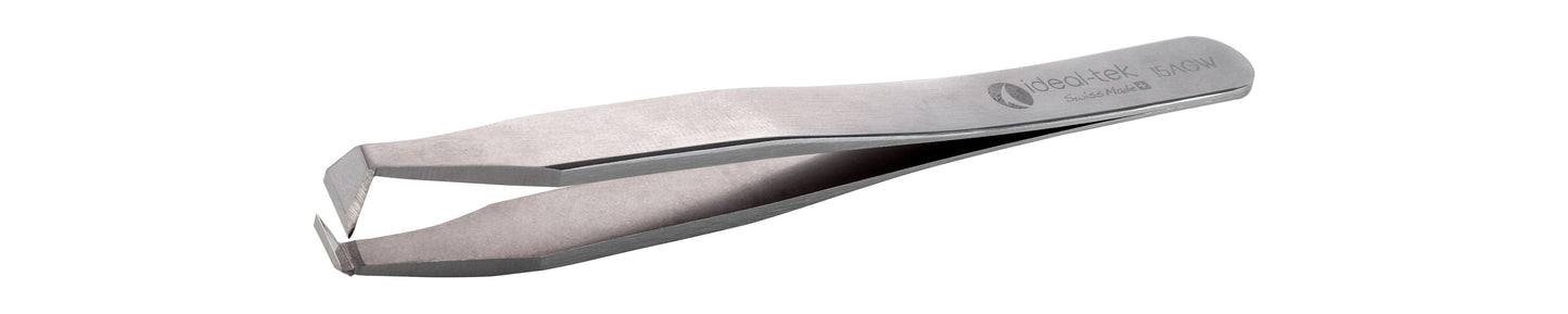 Ideal-tek Cutting Tweezers – Style 15AGW – Carbon Steel – 115mm (4.5″) – Swiss Made