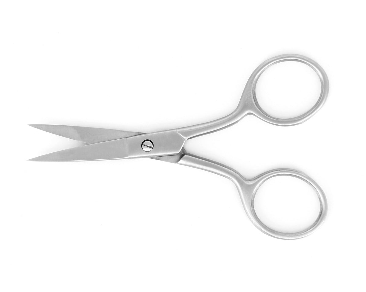 Ideal-tek EasyCut Scissors – Stainless Steel – Straight – OAL 100mm (3.9″) – Made in Pakistan