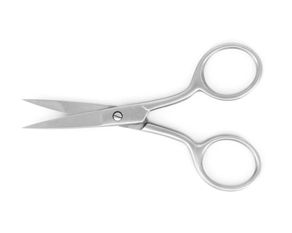 Ideal-tek EasyCut Scissors – Stainless Steel – Straight – OAL 100mm (3.9″) – Made in Pakistan