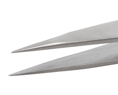 Ideal-tek Economy tweezers – Style 00 – Anti-Acid / Anti-Magnetic Stainless Steel – 120mm (4.7″) – Made in Pakistan