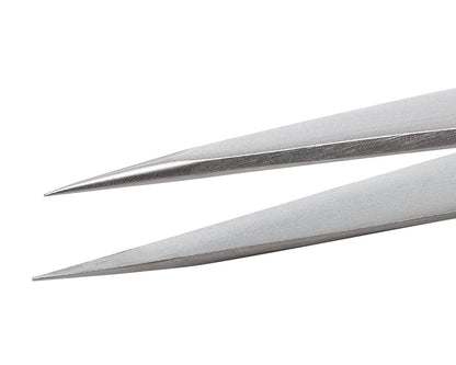 Ideal-tek Economy tweezers – Style 3 – Anti-Acid / Anti-Magnetic Stainless Steel – 110mm (4.3″) – Made in Pakistan