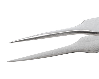 Ideal-tek Economy Tweezers – Style 4 – Anti-Acid / Anti-Magnetic Stainless Steel – 110mm (4.3″) – Made in Pakistan