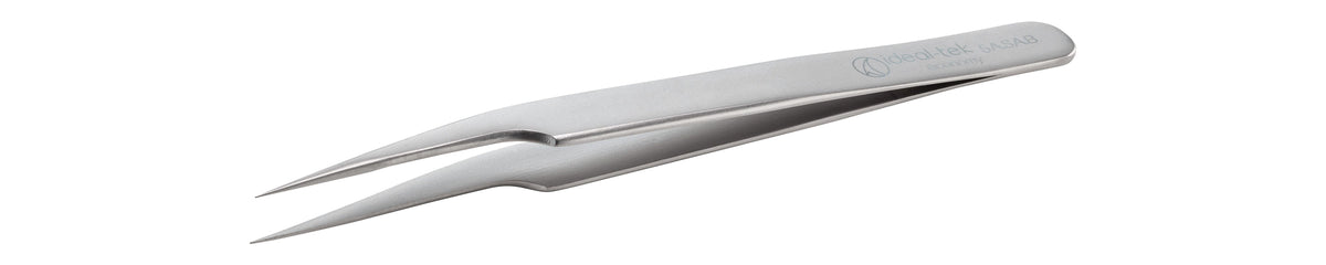 Ideal-tek Economy Tweezers – Style 5A – Anti-Acid / Anti-Magnetic Stainless Steel – 110mm (4.3″) – Made in Pakistan