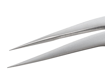 Ideal-tek Economy Tweezers – Style 5A – Anti-Acid / Anti-Magnetic Stainless Steel – 110mm (4.3″) – Made in Pakistan