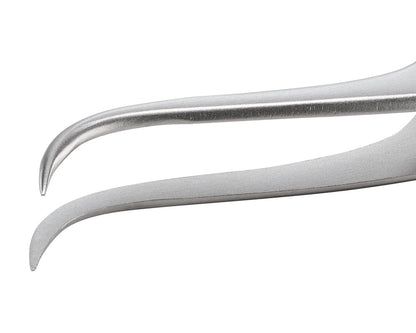 Ideal-tek Economy Tweezers – Style 7 – Anti-Acid / Anti-Magnetic Stainless Steel – 120mm (4.7″) – Made in Pakistan