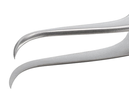 Ideal-tek Economy tweezers – Style 7 – Anti-Acid / Anti-Magnetic Stainless Steel – 120mm (4.7″) – Made in Pakistan
