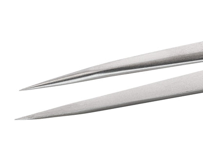 Ideal-tek Economy Tweezers – Style Stainless Steel – Anti-Acid / Anti-Magnetic Stainless Steel – 140mm (5.5″) – Made in Pakistan