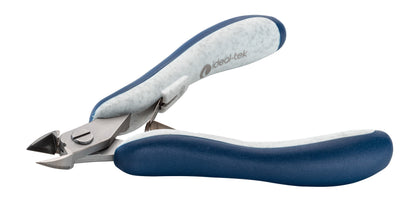 Ideal-tek ES141TX Tungsten Carbide Cutters – ESD Ergo-tek – Small Oval Head, Flush Cutting Edge – 120mm (4.7") – Made in Italy