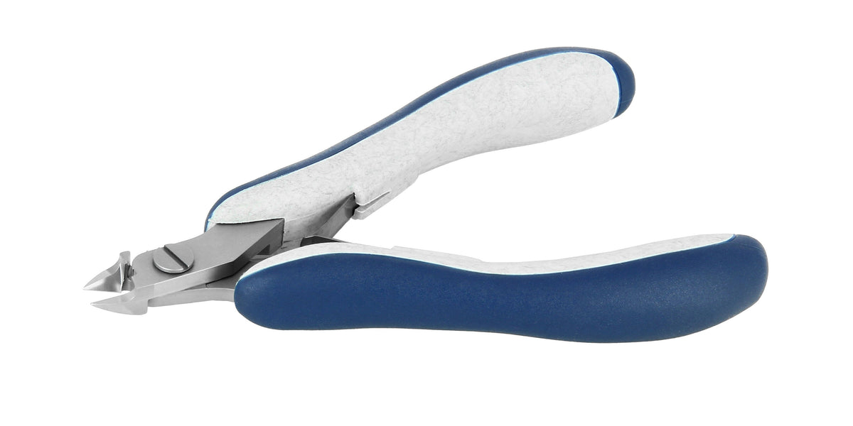 Ideal-tek ES5130 High Precision Cutters – ESD Ergo-tek – Micro Oval Head, Semi-Flush Cutting Edge – 120mm (4.7") – Made in Italy