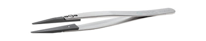 Ideal-tek ESD Ceramic Tip Tweezers – Style 2A – Zirconia Tips A2AZJK – 130mm (5.1″) – Swiss Made