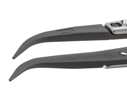 Ideal-tek ESD Ceramic Tip Tweezers – Style 7 – Zirconia Tips A7ZJ – 135mm (5.3″) – Swiss Made