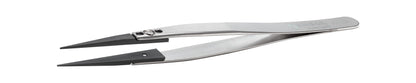 Ideal-tek ESD Ceramic Tip Tweezers – Style 71 – Zirconia Tips A71ZJ – 135mm (5.3″) – Swiss Made