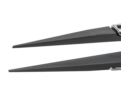 Ideal-tek ESD Ceramic Tip Tweezers – Style 71 – Zirconia Tips A71ZJ – 135mm (5.3″) – Swiss Made