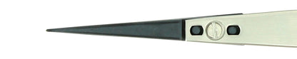Ideal-tek ESD Ceramic Tip Tweezers – Style 71 – Zirconia Tips A71ZJ – 135mm (5.3″) – Swiss Made