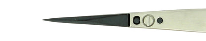 Ideal-tek ESD Ceramic Tip Tweezers – Style 72 – Zirconia Tips A72ZJ – 135mm (5.3″) – Swiss Made