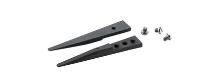 Ideal-tek ESD Ceramic Tips – Style 2A – Zirconia tips for 2AZJK.SA – 40mm (1.6″) – Swiss Made