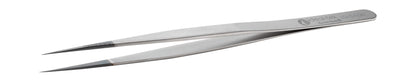 Ideal-tek ESD Diamond Tweezers – Stainless Steel – Anti-Acid / Anti-Magnetic Stainless Steel – 155mm (6.1″) – Swiss Made