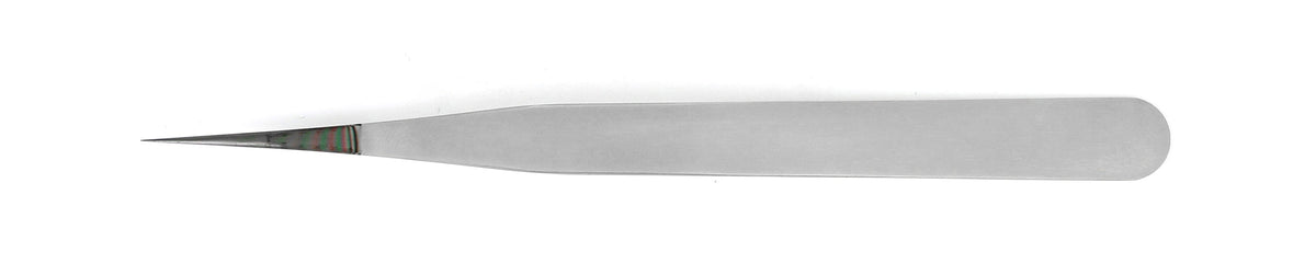 Ideal-tek ESD Diamond Tweezers – Style 0 – Anti-Acid / Anti-Magnetic Stainless Steel – 120mm (4.7″) – Swiss Made