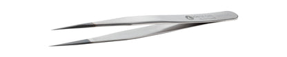 Ideal-tek ESD Diamond tweezers – Style 3 – Anti-Acid / Anti-Magnetic Stainless Steel – 120mm (4.7″) – Swiss Made