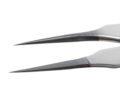 Ideal-tek ESD Diamond Tweezers – Style 4 – Anti-Acid / Anti-Magnetic Stainless Steel – 110mm (4.3″) – Swiss Made