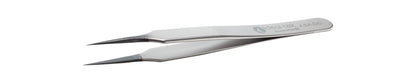 Ideal-tek ESD Diamond Tweezers – Style 4 – Anti-Acid / Anti-Magnetic Stainless Steel – 110mm (4.3″) – Swiss Made
